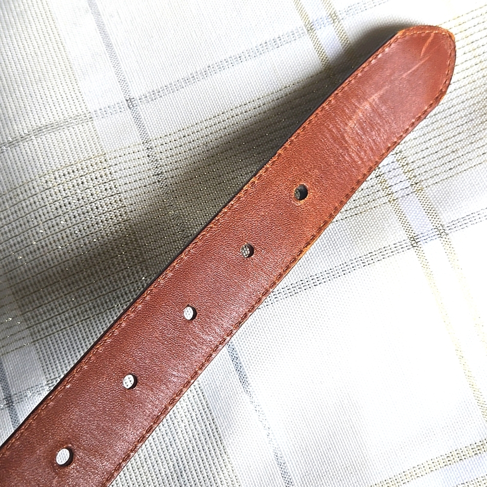Coach 3921 Black Leather Belt - Picture 7 of 9